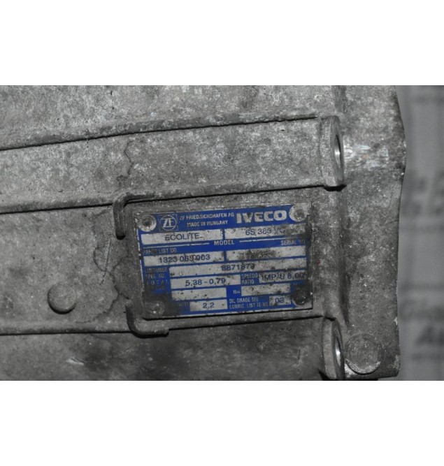 Κιβώτιο Ταχυτήτων / Σασμάν Iveco Daily 2.3 F1AE0481A 2001-2010 6S380VO 1323065003 8871879 ECOLITE