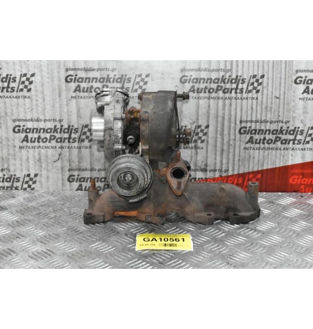 Turbo/Tουρμπίνα Με Πολλαπλη Εξαγωγης Volkswagen Golf V BKD 2000-2008 GT17490A 717858-5009s