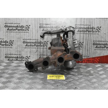 Turbo/Tουρμπίνα Με Πολλαπλη Εξαγωγης Volkswagen Golf V BKD 2000-2008 GT17490A 717858-5009s