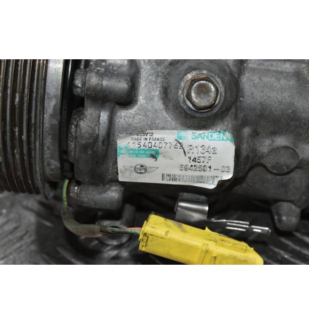 Κομπρεσέρ Aircondition - A/C  Mini Cooper R56 N12B16AA 2006-2014 SANDEN 6942501-03 1457F