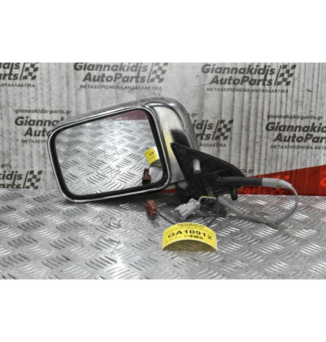 Καθρέπτης Ηλεκτρικός Αριστερός Nissan Navara D22 2001-2005 E4012089 (3+2 pins) Νίκελ