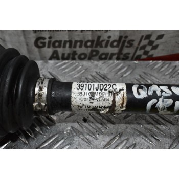 Ημιαξόνιο Εμπρος Αριστερό Nissan Qashqai 2.0 140ps MR20 2007-2012 39101JD22C