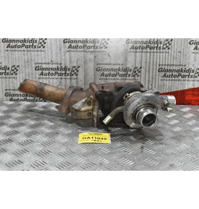 Turbo/Τουρμπίνα Mitsubishi L200 4D56 1997-2001 TF035HM-12T-4 (Λαδι-Νερό) (5 Βίδες)
