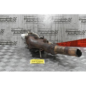 Turbo/Τουρμπίνα Mitsubishi L200 4D56 1997-2001 TF035HM-12T-4 (Λαδι-Νερό) (5 Βίδες)