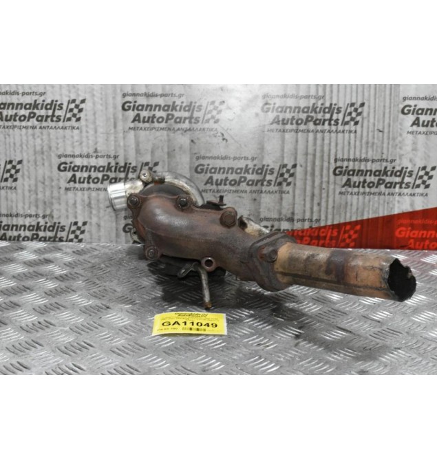 Turbo/Τουρμπίνα Mitsubishi L200 4D56 1997-2001 TF035HM-12T-4 (Λαδι-Νερό) (5 Βίδες)
