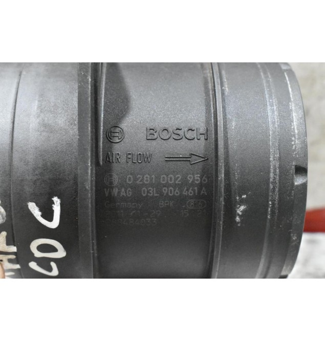 Μετρητής Μάζας Αέρα MAF Volkswagen Amarok CDC 2.0cc BiTDI 163ps 2010-2018 BOSCH 0281002956 03L906461A (4pins)