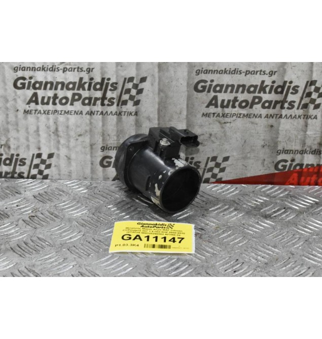 Μετρητής Μάζας Αέρα MAF Citroen C3/Peugeot 207 1.4 HDI 8HZ 2002-2010 HITACHI 968328298002 AFH50-24 (Με Μικρό Σπάσιμο)