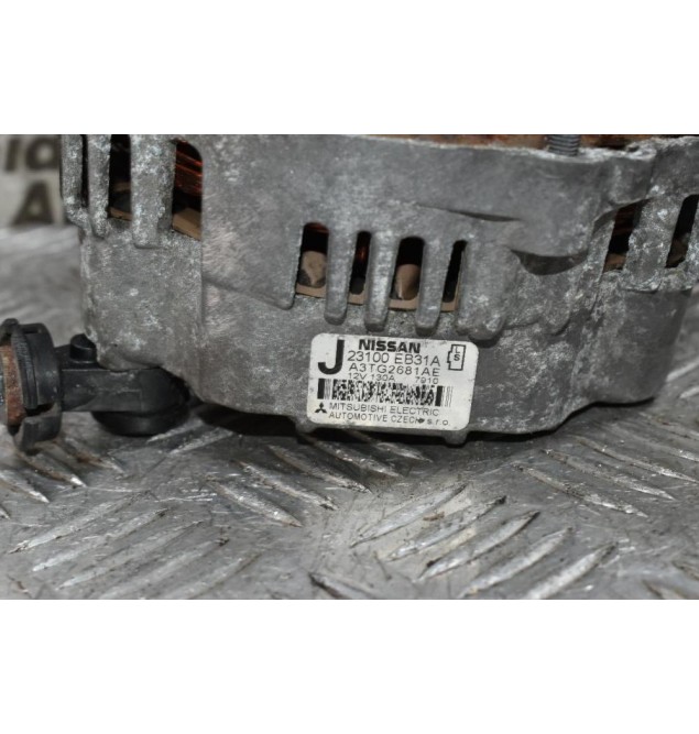 Δυναμό Nissan Navara D40 2.5 DCI YD25 2005-2010 23100-ΕΒ31Α 130A