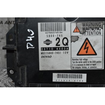 Εγκέφαλος Nissan Navara D40 YD25 DENSO 23710 4X034 MB275800-7451