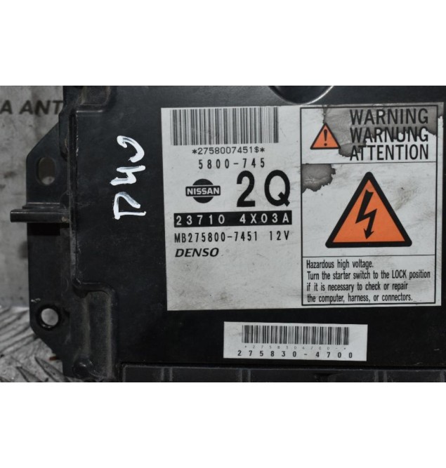 Εγκέφαλος Nissan Navara D40 YD25 DENSO 23710 4X034 MB275800-7451