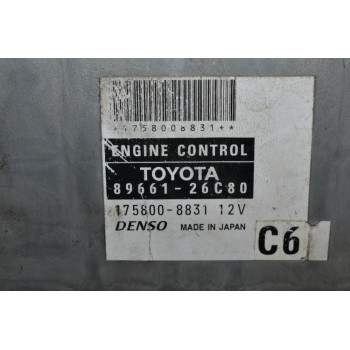 Εγκέφαλος Toyota Hiace 2001-2010 2KD D4D DENSO 89661-26C80 175800-8831