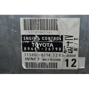 Εγκέφαλος Κινητήρα Toyota Hiace 2.5 D4D 2KD 2001-2010 DENSO 89661-26790 175800-6114