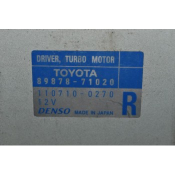 Πλακέτα Τουρμπίνας Toyota Hilux KUN 1KD (Αυτόματο) 2005-2015 DENSO 89878-71020 110710-0270 (10 pins)