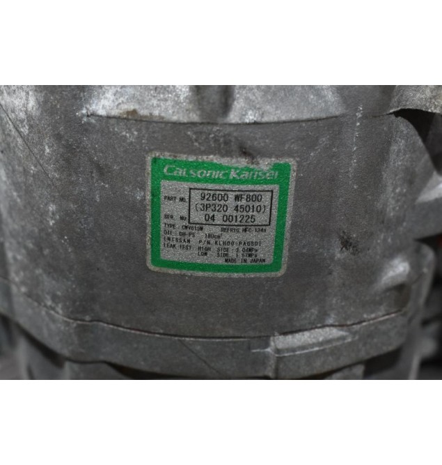 Κομπρεσέρ Aircondition - A/C Nissan X-Trail 2.0 QR20 2002-2010 92600-WF800