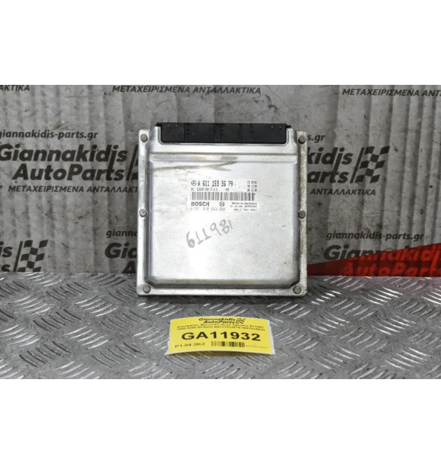 Εγκέφαλος Mercedes-Benz Sprinter 611981 1995-2006 BOSCH A6111533679 0281010523
