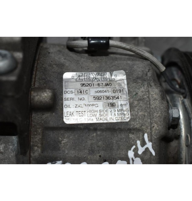 Κομπρεσέρ Aircondition Suzuki Grand Vitara F9QB264 1.9 DDIS 2005-2010 ZEXEL 95201-67JA0