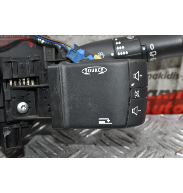 Διακόπτες Φώτων / Φλάς / Υαλοκαθαριστήρων Renault Megane 2002-2006 61835909 (5+15+6pins) (Χαλασμένη Σερπαντίνα)