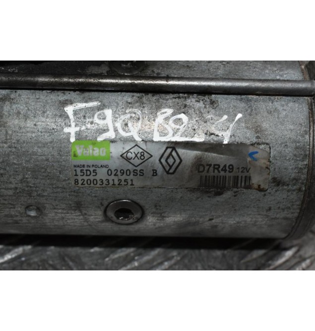 Μίζα Renault Scenic / Trafic / Nissan Primastar 1.9 DCI F9Q B264 2002-2008 VALEO 8200331251 D7R49