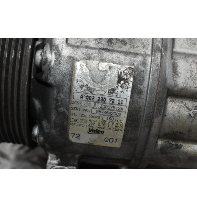 Κομπρεσέρ Aircondition Mercedes-Benz Sprinter 3.5t 313 CDI 16V 2006-2013 VALEO A0022307211