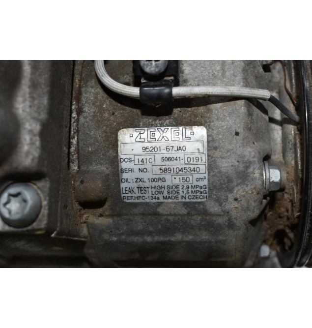Κομπρεσέρ Aircondition Suzuki Grand Vitara F9QB264 1.9 DDIS 2005-2010 ZEXEL 95201-67JA0