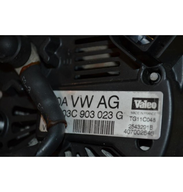 Δυναμό Skoda Octavia / Fabia 1.4 TSI/FSI 110A 2004-2017 03C903023G (Volkswagen Golf / Jetta / Touran / Passat / Audi A3 A1 / Seat Ibiza / Toledo / Altea) (BMY BLG CAX)