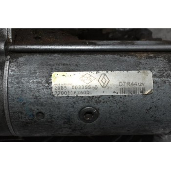 Μίζα Renault Trafic / Opel Vivaro / Nissan Primastar 1.9cc F9Q U760 2002-2006 D7R44 7700116260D