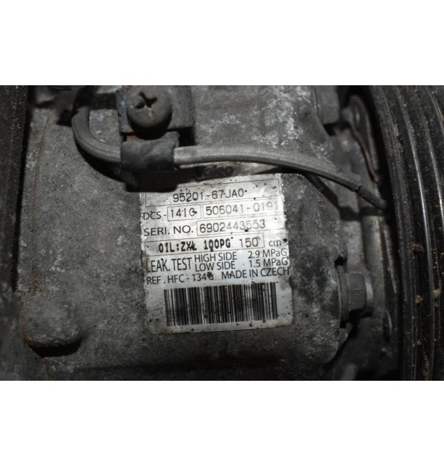 Κομπρεσέρ Aircondition Suzuki Grand Vitara F9QB264 1.9 DDIS 2005-2010 ZEXEL 95201-67JA0