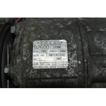 Κομπρεσέρ Aircondition - A/C Nissan Qashqai 2.0 MR20 2007-2012 ZEXEL 92600-CY09E 506041-0460