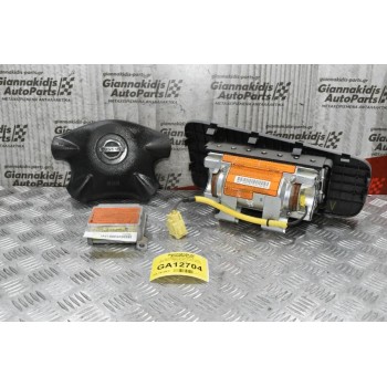 Σετ Αερόσακων Nissan Navara D22 2005-2010 28556VK300 (Χωρίς Ζώνες Ασφαλείας)