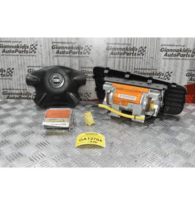 Σετ Αερόσακων Nissan Navara D22 2005-2010 28556VK300 (Χωρίς Ζώνες Ασφαλείας)