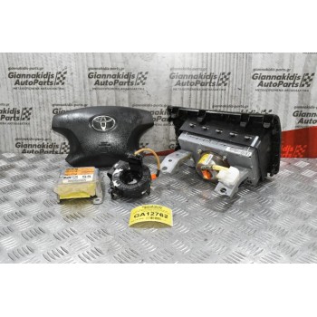Σετ Αερόσακων Toyota Hilux KUN 25 2005-2012 89170-0K030 231000-3370 (Χωρίς Ζώνες Αφαλείας) Δεξιοτίμονο