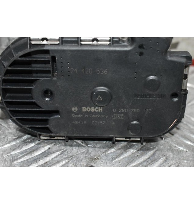 Πεταλούδα Γκαζιού Opel Corsa C 1.4 Z14XEP 2000-2007 0280750133 24420536