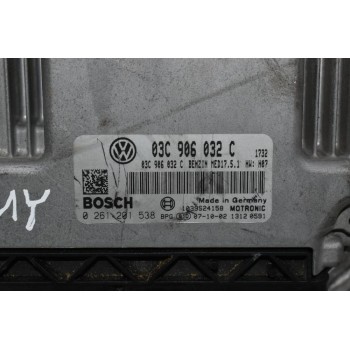 Εγκέφαλος Κινητήρα Volkswagen BMY 1.4TSI 2006-2012 BOSCH 03C906032C 0261201538 MED17.5.1