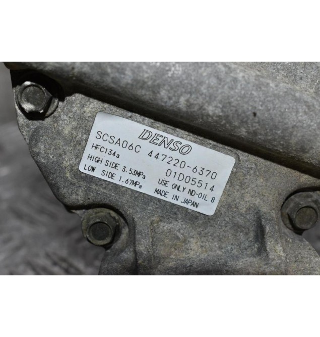 Κομπρεσέρ Aircondition Toyota Corolla 1.6cc 1ZZ 2002-2006 DENSO 447220-6370