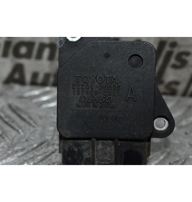 Μετρητής Μάζας Αέρα MAF Toyota Auris 2001-2009 (Γνήσιος) 22204-30010 197400-2110 (Corolla / Yaris / Rav4 / Dyna / Avensis / Hiace / Hilux)