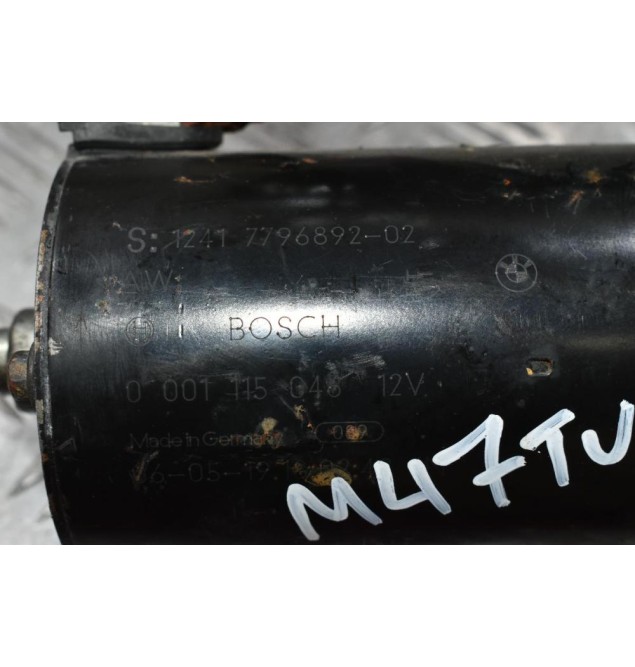 Μίζα Bmw 3 Ε90-Ε91 M47TUD20 2005-2012 BOSCH 7796892-02 0001115046
