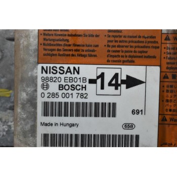 Σετ Αερόσακων Χωρίς Ζώνες Ασφαλείας Nissan Navara D40 2005-2015 98820EB01B 0285001782 (Λείπει το Καπάκι του Συνοδηγού)