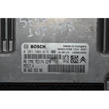 Εγκέφαλος Peugeot RCZ SF0210FJBB 2010-2015 BOSCH 9666325380 0261S04616 MED17.4