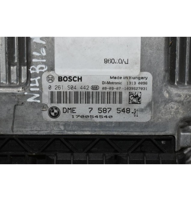 Εγκέφαλος Mini Cooper R56 N14B16AB 2006-2011 BOSCH DME7587548-01 0261S04442