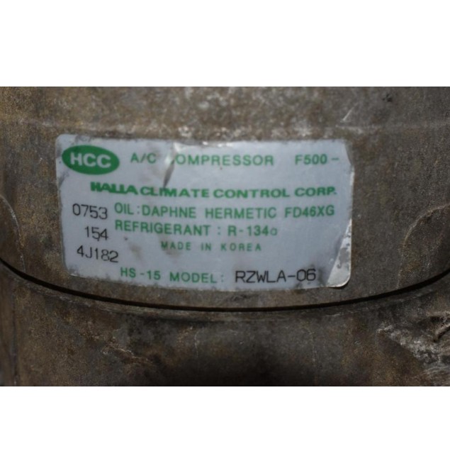 Κομπρεσέρ Aircondition Ford Ranger / Mazda BT50 2.5 WL 2005-2010 RZWLA-06