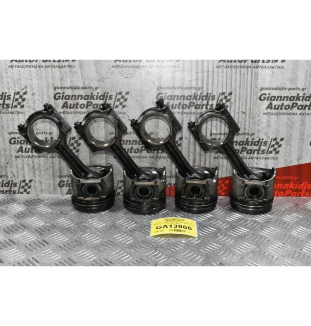 Πιστόνια + Μπιέλες Mazda B2500 / Ford0 Ranger 2.5 TD 12V WL 1997-2005 (Εξωτερική Διαμετρος 91mm)