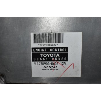 Εγκέφαλος Κινητήρα Toyota Hilux KUN 2004-2015 DENSO 89661-0KN80 MA275900-0602