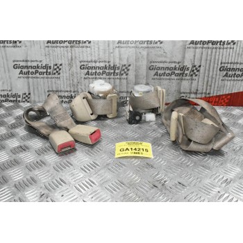 Ζώνες Πίσω Καθισμάτων Σετ Toyota Hilux KUN 2005-2015