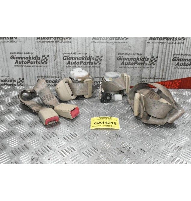 Ζώνες Πίσω Καθισμάτων Σετ Toyota Hilux KUN 2005-2015