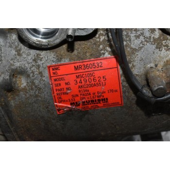 Κομπρεσέρ Aircondition Mitsubishi L200 4D56 K74 1997-2005 MR360532