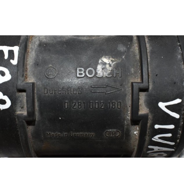 Μετρητής Μάζας Αέρα MAF Opel Vivaro 1.9 dci F9Q 2002-2009 BOSCH 0281002180