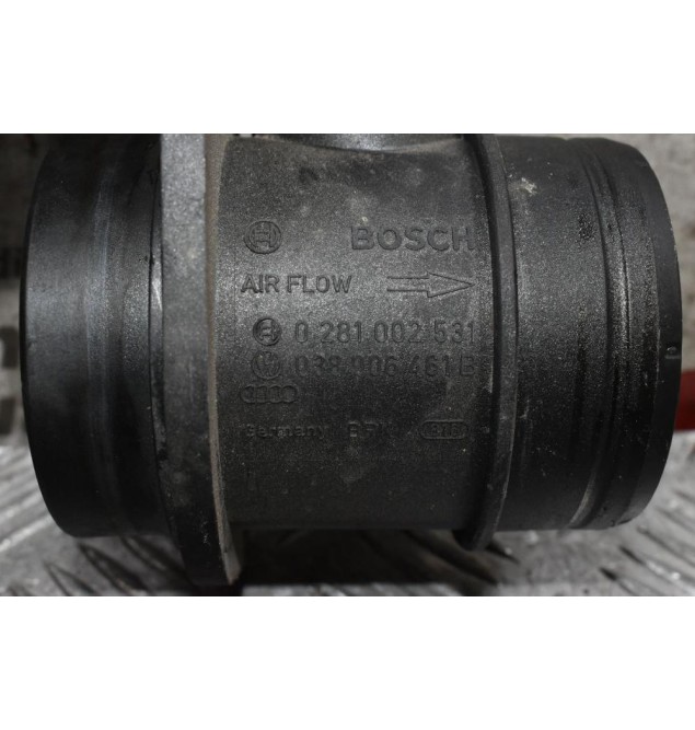 Μετρητής Μάζας Αέρα MAF Volkswagen Golf V 2004-2008 BOSCH 038906461B 0281002531