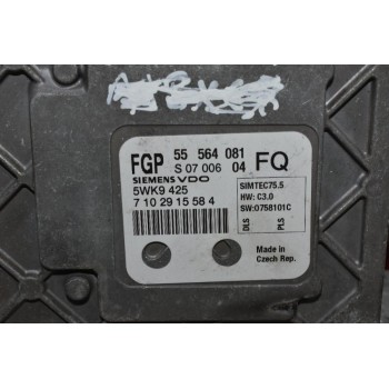 Εγκέφαλος Opel Zafira 1.8 Z18XER 2004-2010 SIEMENS 55564081 S0700604 5WK9425 7102915584