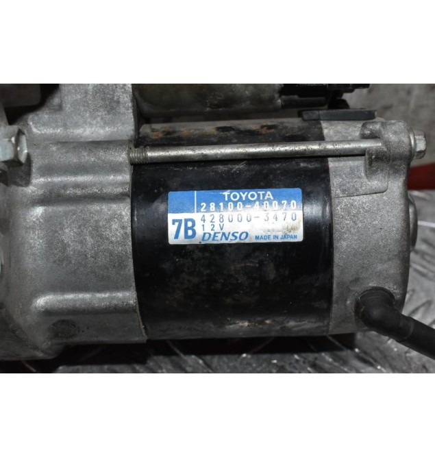 Μίζα Toyota Yaris 1.0 1KR 2006-2012 28100-40070 428000-3470