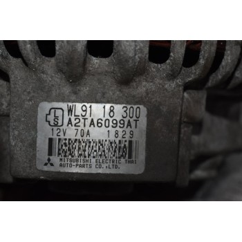Δυναμό Ford Ranger / Mazda B2500 2.5 TD WL WL9118300 A2TA6099AT 70A 12V 1998-2005 (2 pins)